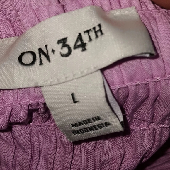 Elegant Pink Smocked Dress - Picture 5 of 6